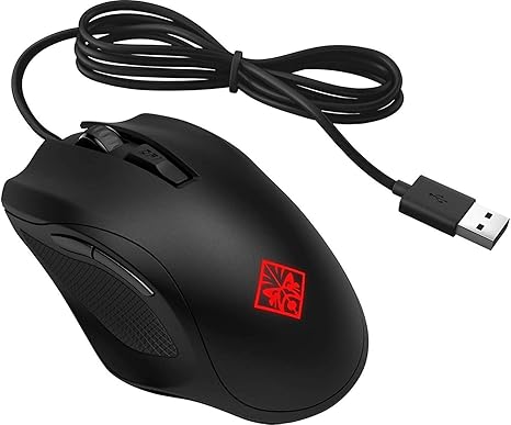 HP Omen 400 Wired USB Gaming Mouse, Optimized Mechanical Switches, Black HP Omen 400 Wired USB Gaming Mouse, Optimized Mechanical Switches, Black